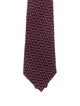 Hermès pattern striped tie