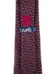 Hermès pattern striped tie