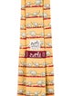 Hermès Elephant With Pattern print Tie