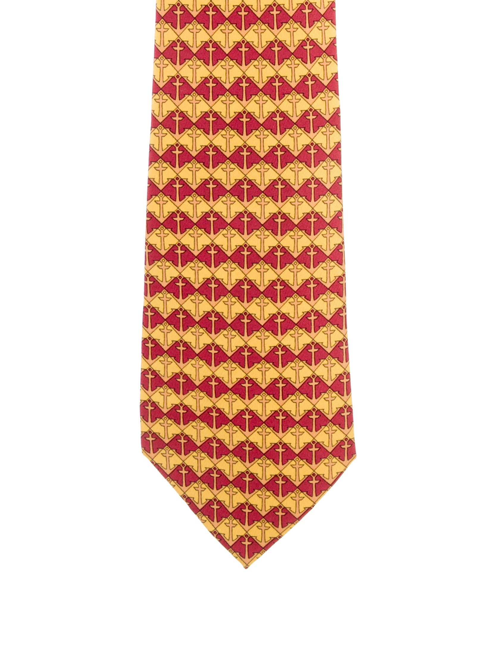 Hermès Anchor Pattern Print