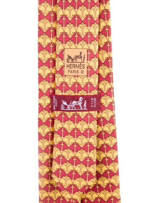 Hermès Anchor Pattern Print