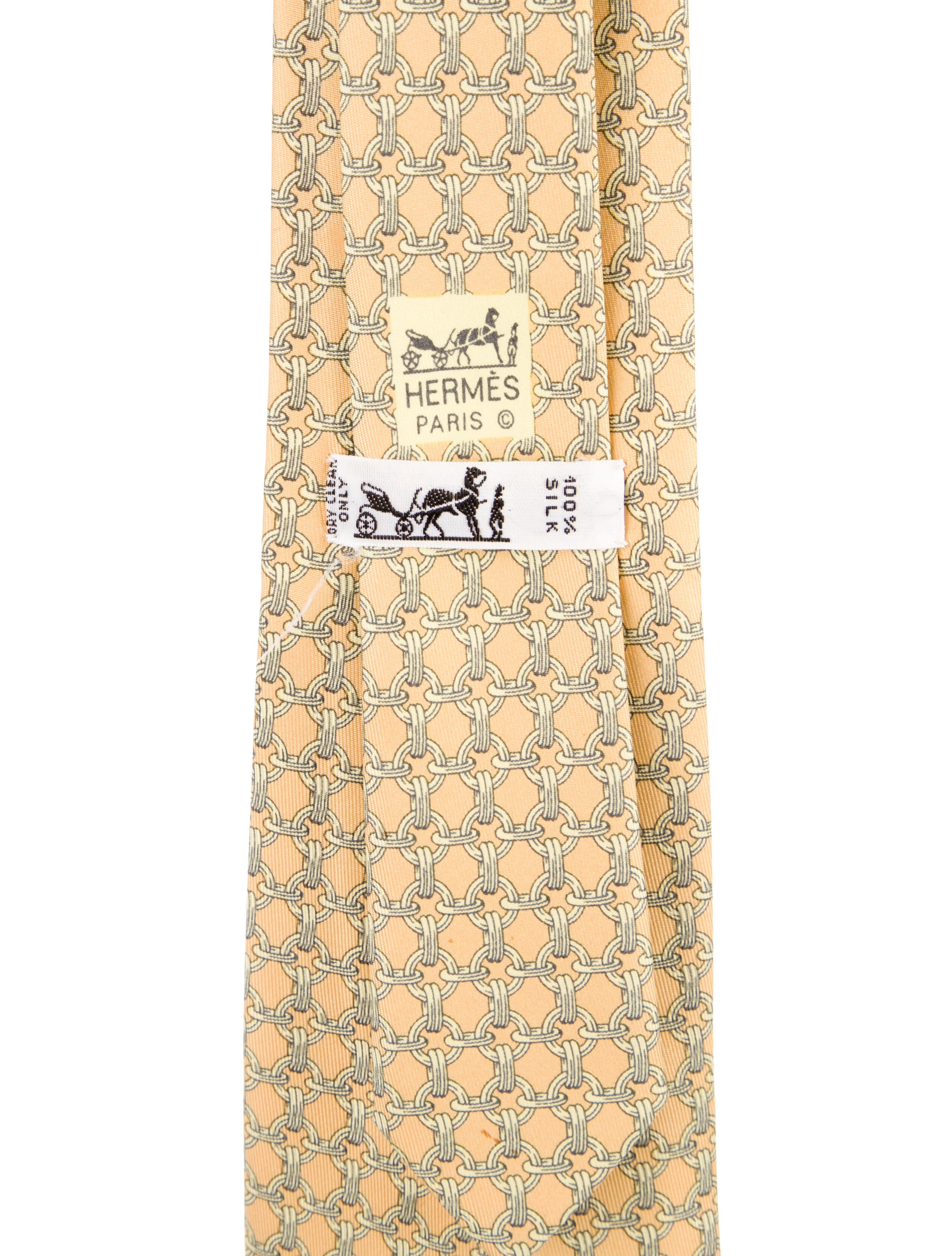 Hermès Interlocking Chain Print