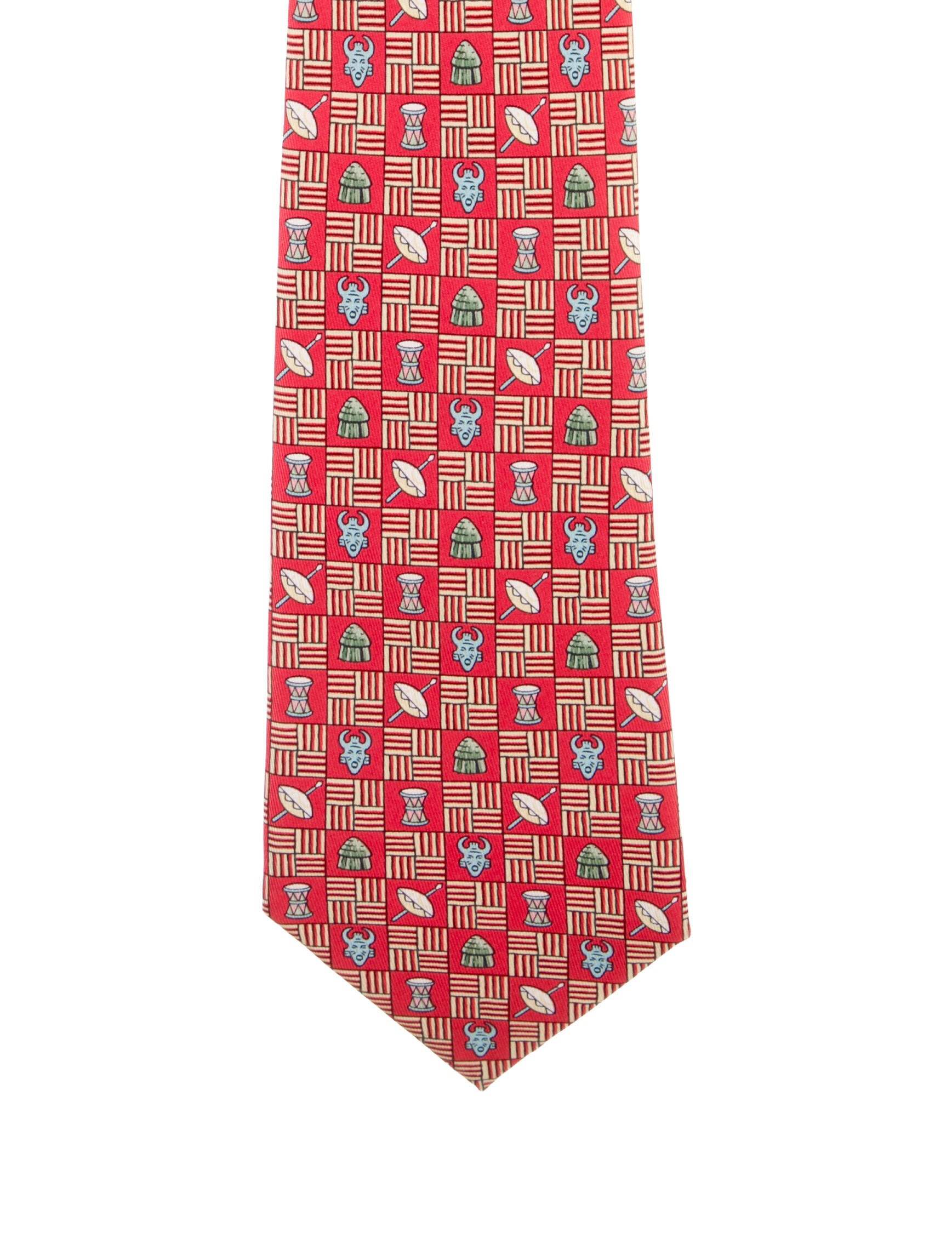 Hermès Checker Pattern with images With pattern Print