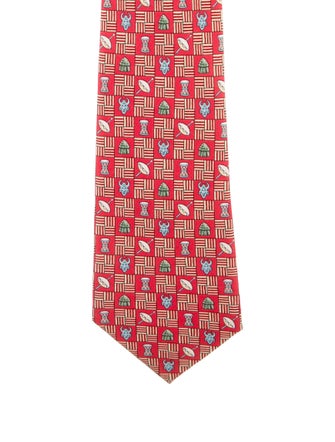 Hermès Checker Pattern with images With pattern Print