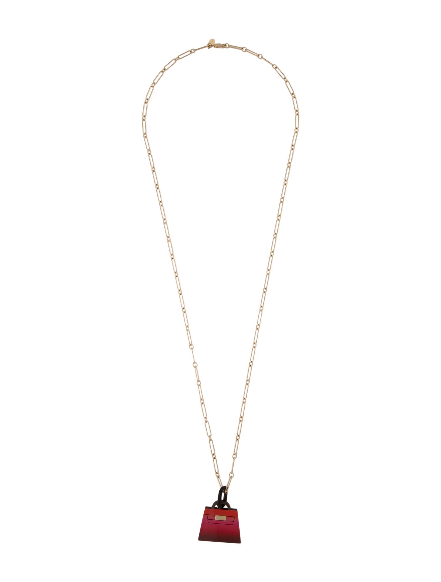 Hermès Fusion Amulette Kelly Pendant Necklace