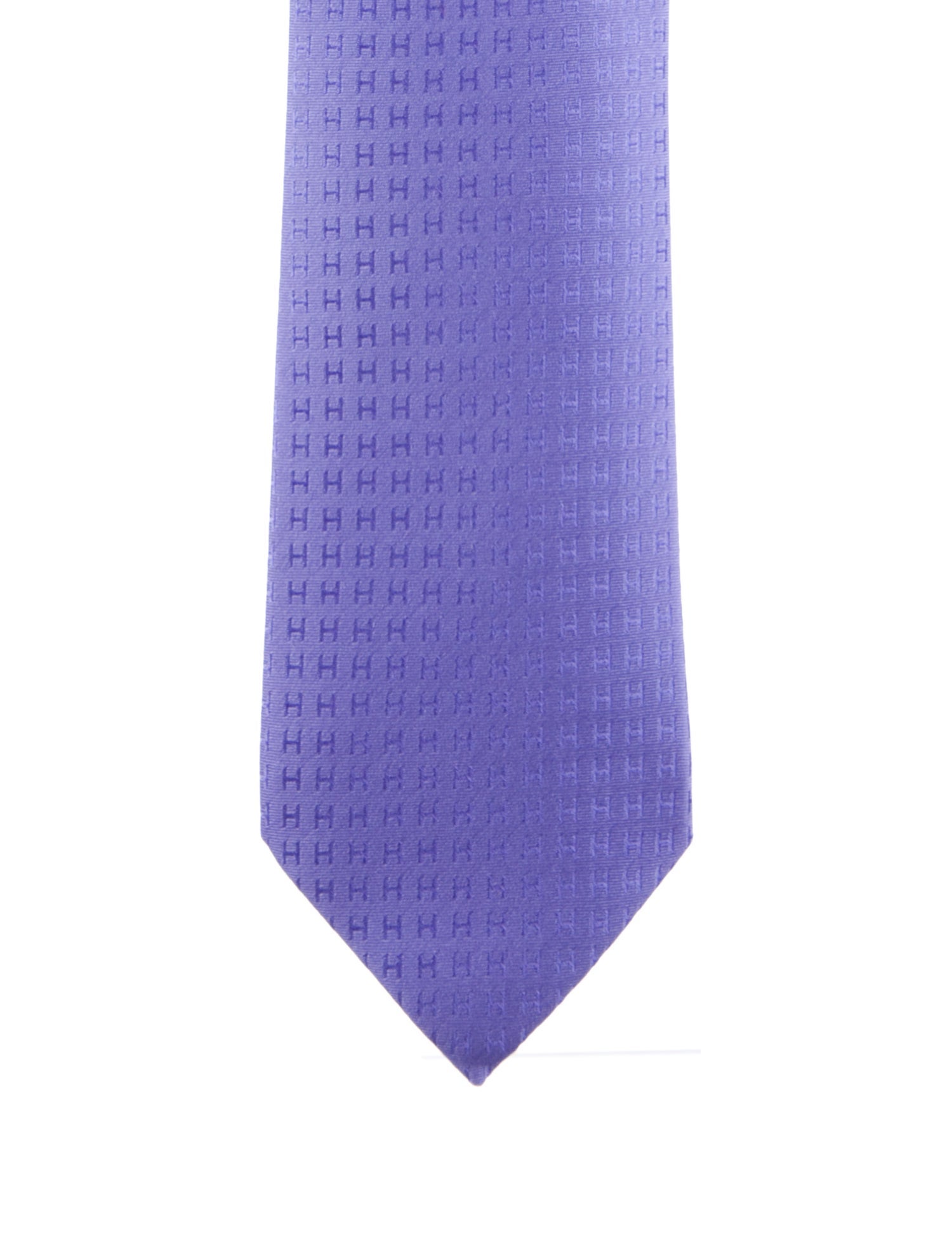 Hermès Silk pattern Tie w/Tags