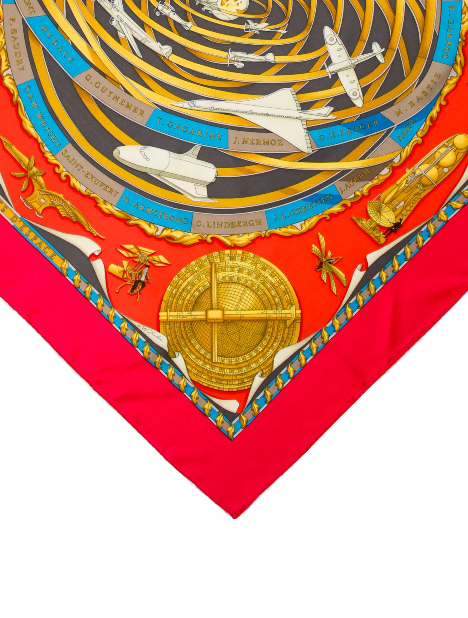 Reves d’Espace Silk Scarf