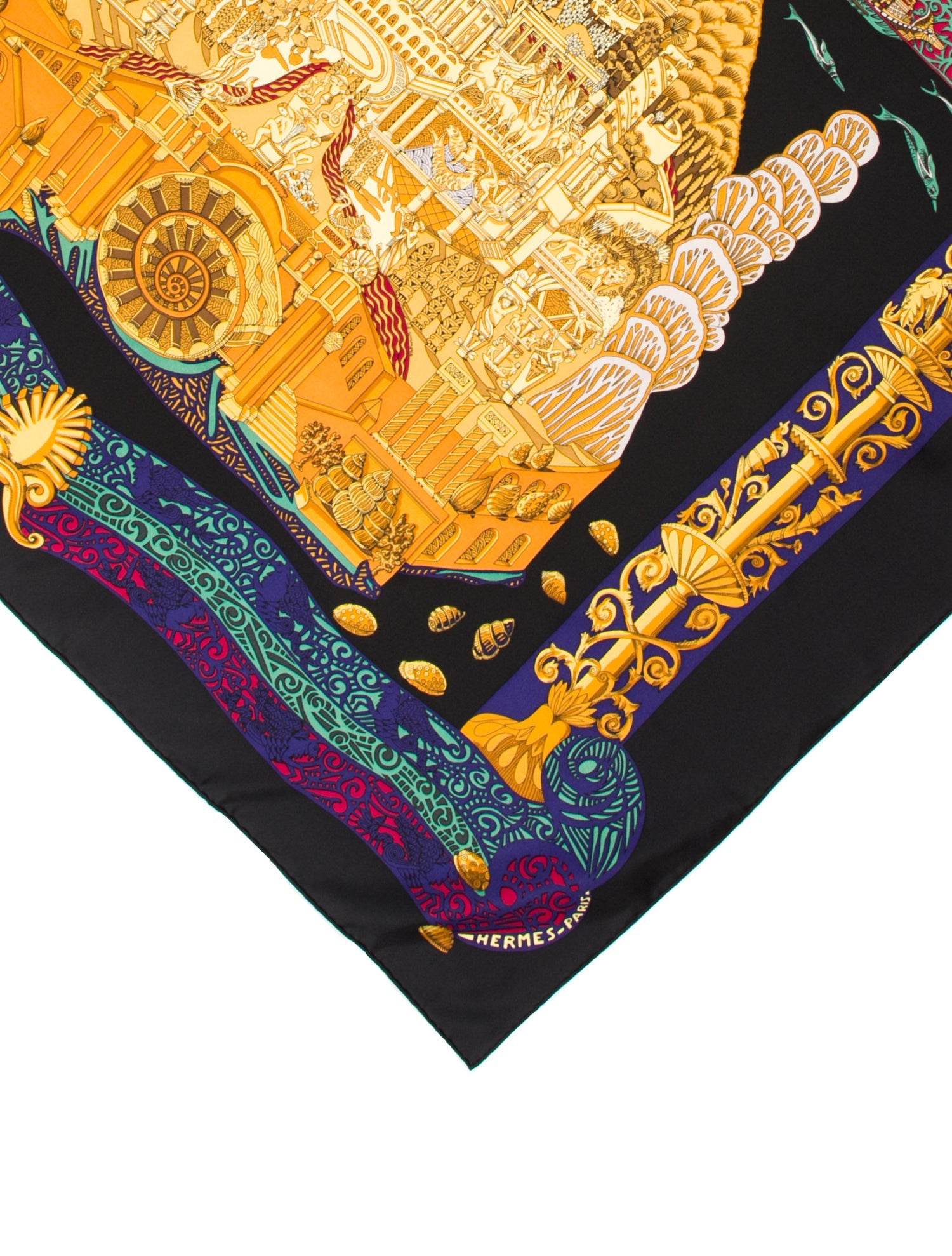 Hermès L'Atlantide Silk Scarf