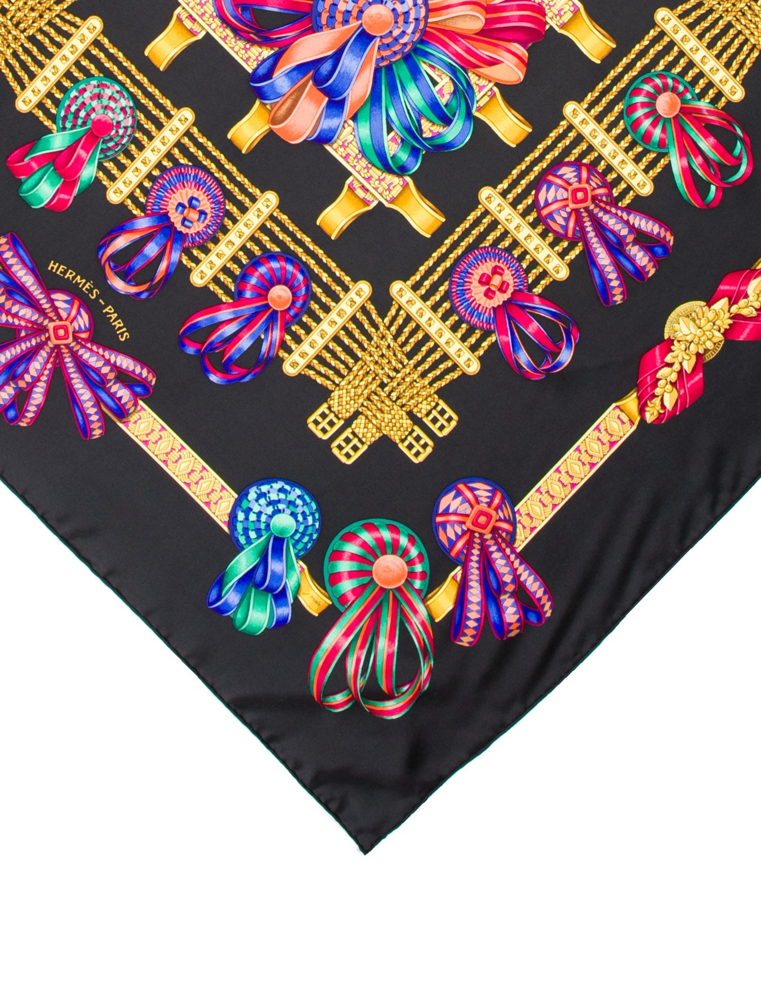 Hermès Les Rubans du Cheval Silk Scarf
