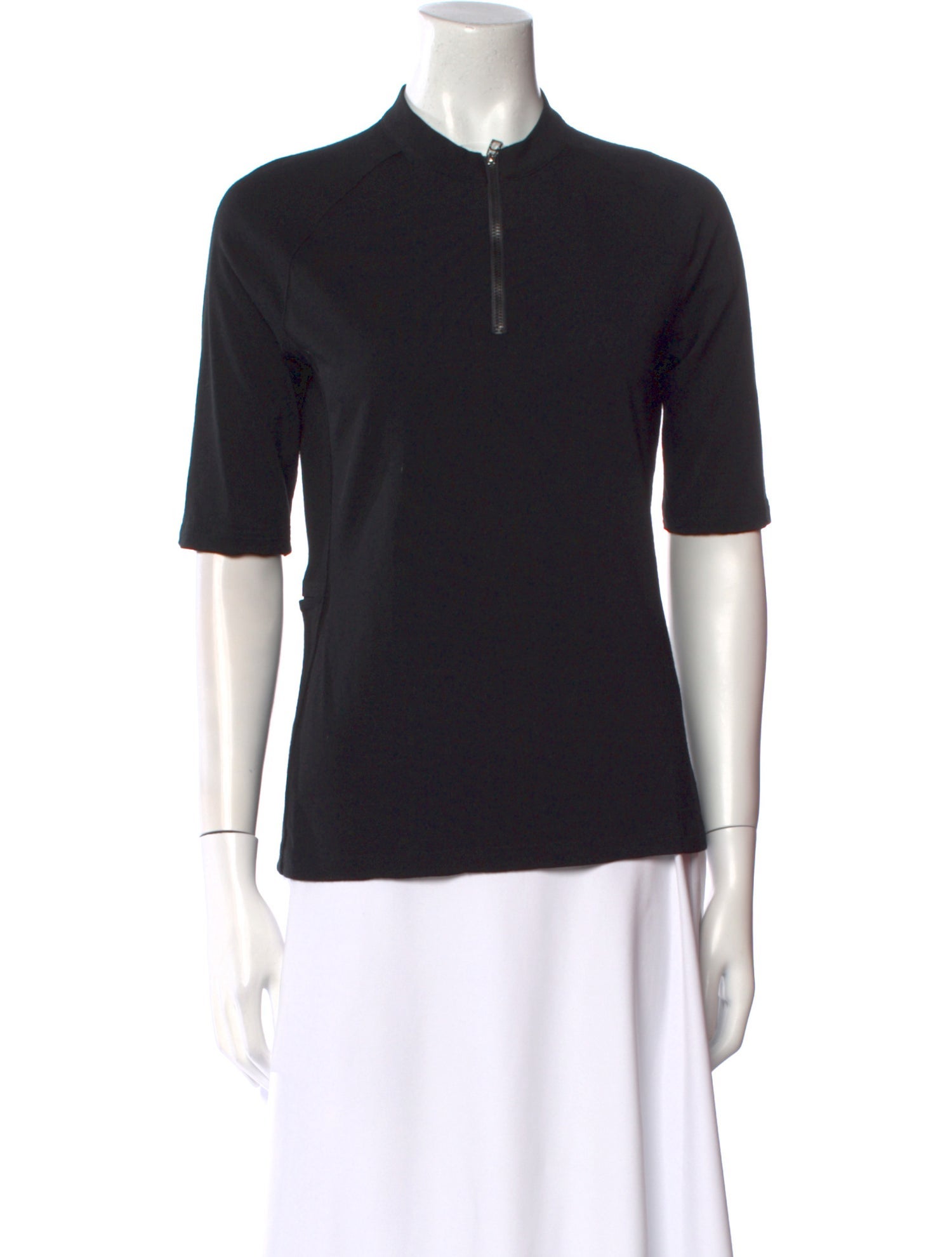 Hermès Wool Mock Neck Polo