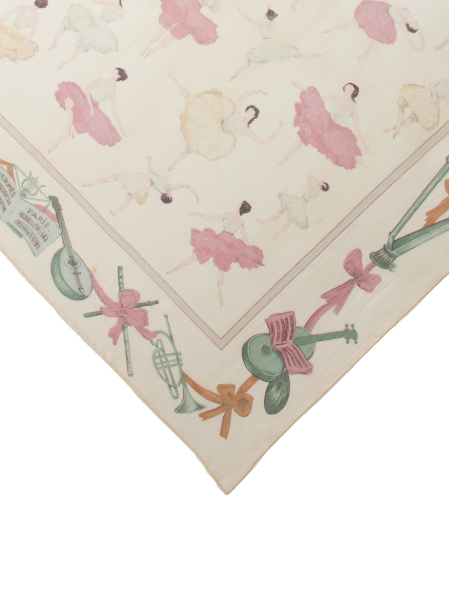 Hermès La Danse Mousseline Silk Scarf