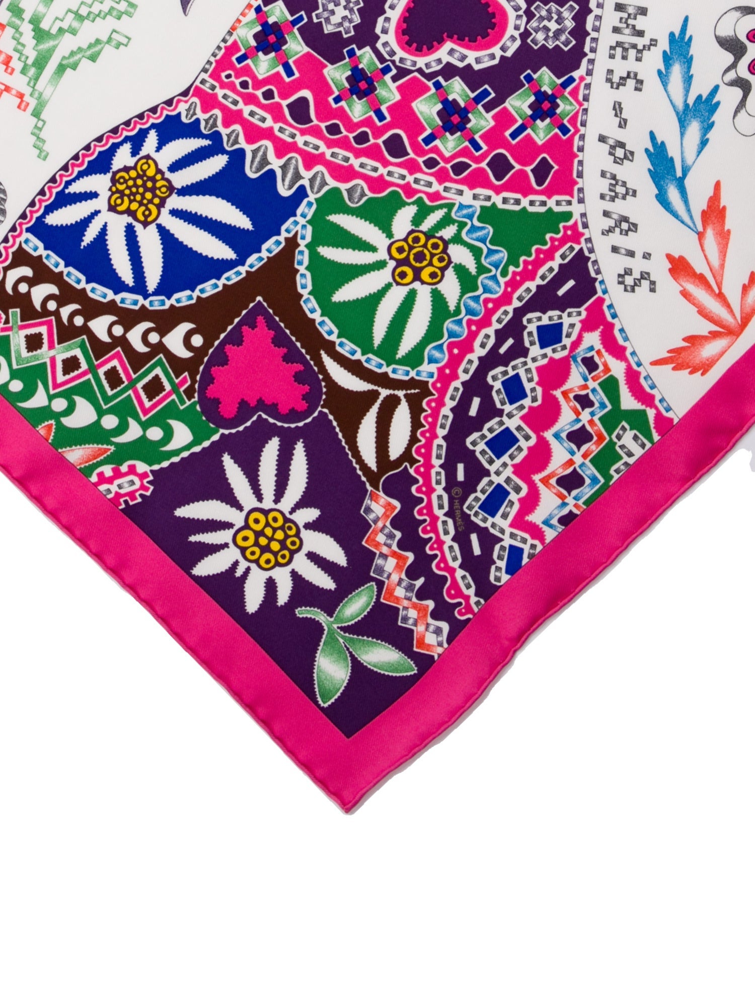 Hermès En Attendant Ulysse Silk Scarf