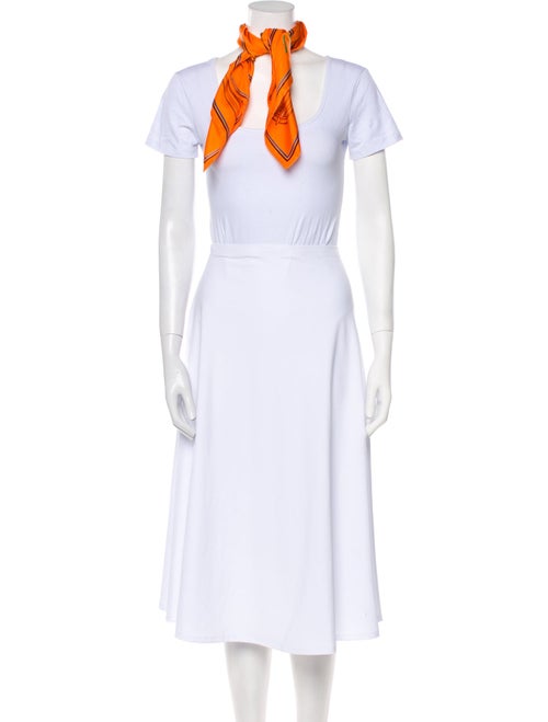 Hermès Quadrige Jacquard Silk Scarf