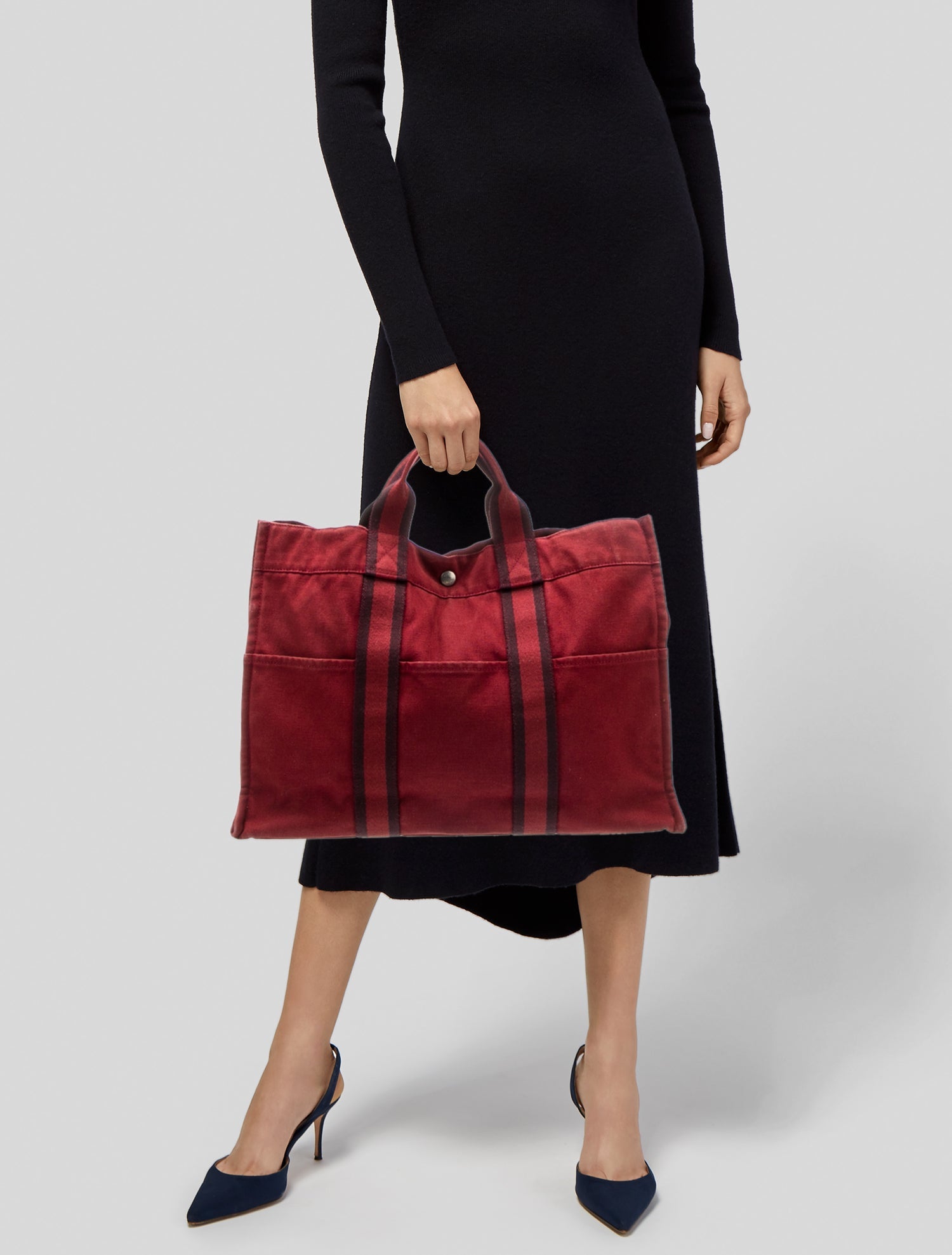 Hermès Toile Fourre-Tout MM