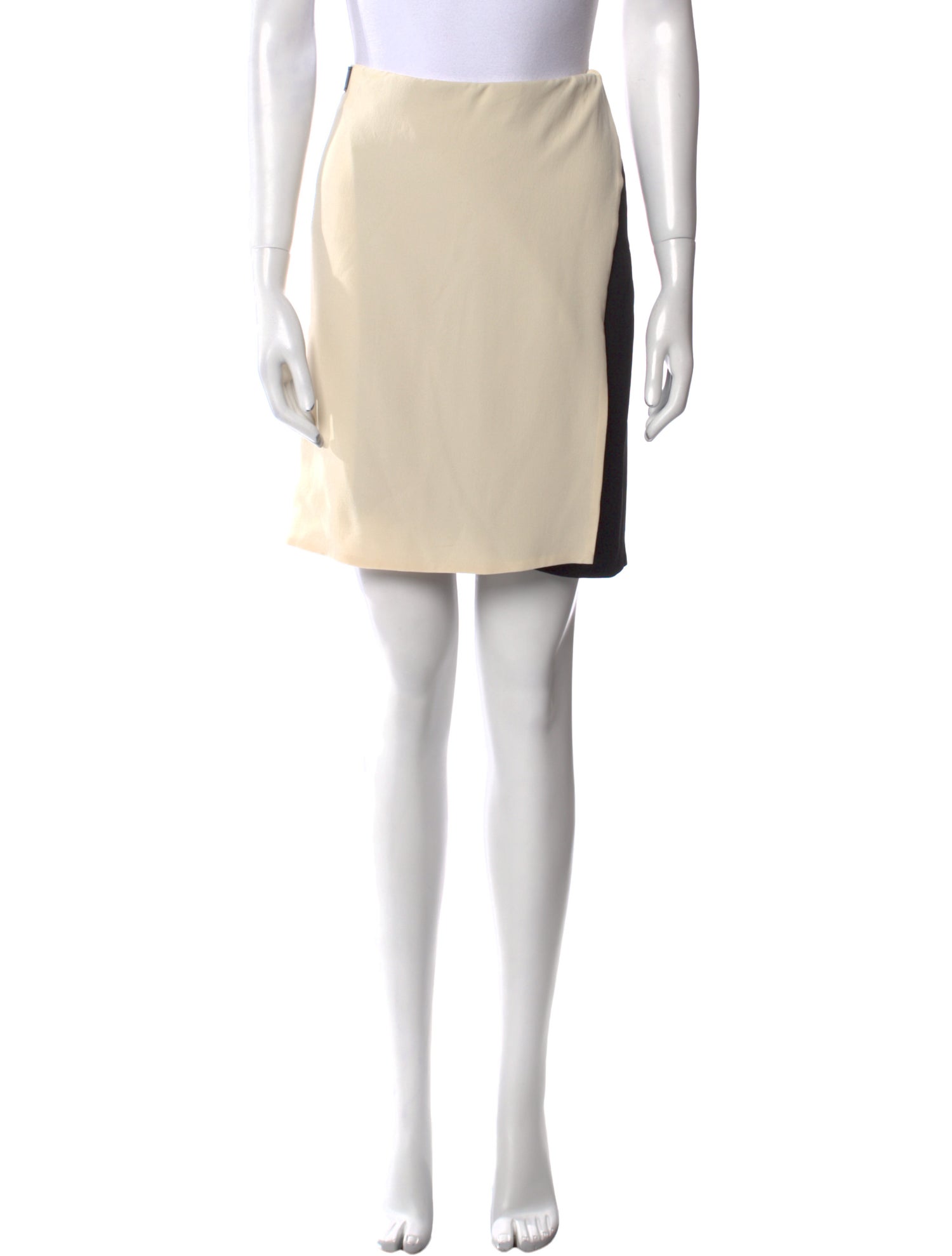 Hermès Silk Knee-Length Skirt