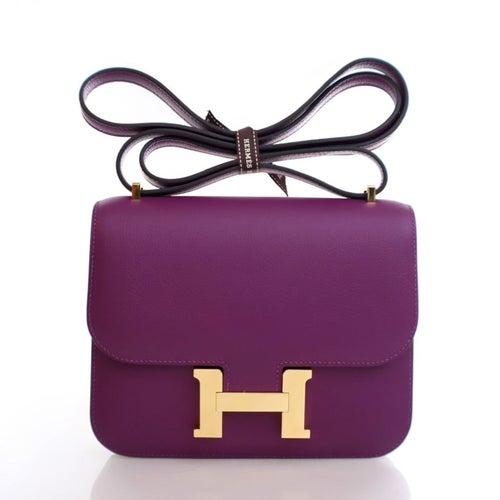 Hermès Evercolor Leather Constance 18