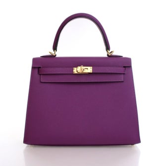 Hermès Epsom Leather Kelly Sellier 25