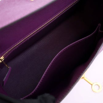 Hermès Epsom Leather Kelly Sellier 25