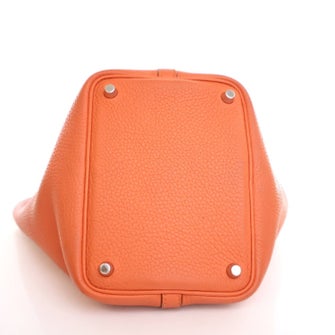 Hermès Clemence Leather Picotin 18