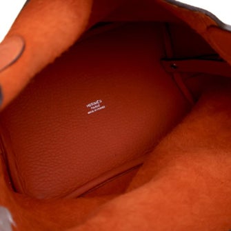 Hermès Clemence Leather Picotin 18
