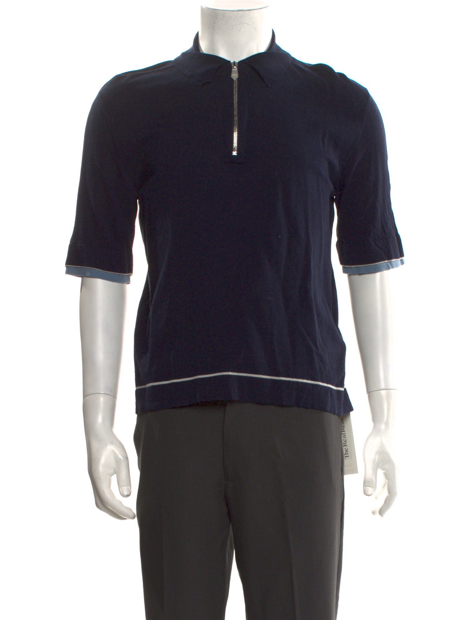 Hermès Collar Short Sleeve Polo Shirt