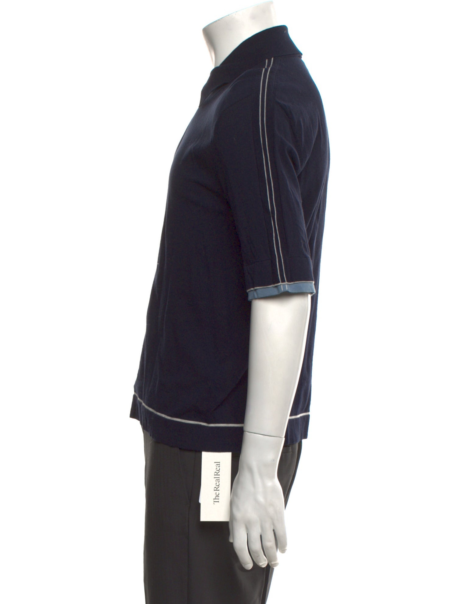 Hermès Collar Short Sleeve Polo Shirt