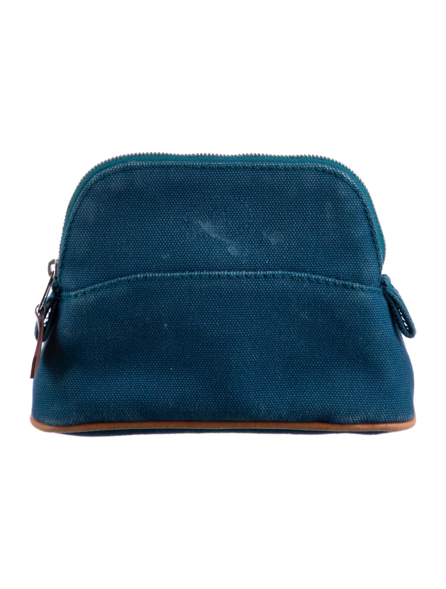 Hermès Toile Mini Bolide Cosmetic Pouch