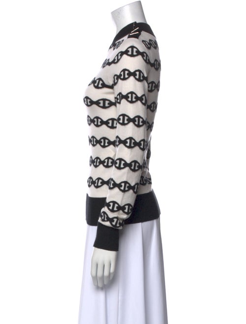 Hermès Silk Striped Sweater