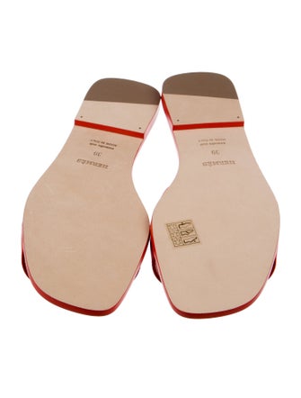 Hermès Oran Leather Slides
