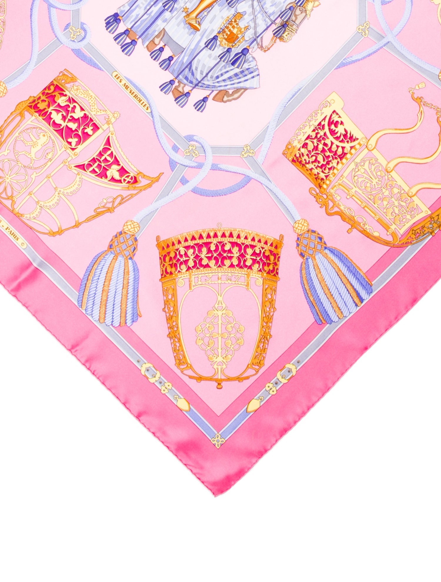 Hermès Les Muserolles Silk Scarf