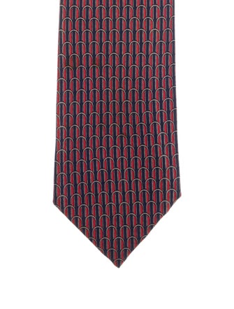 Hermès Printed Tie