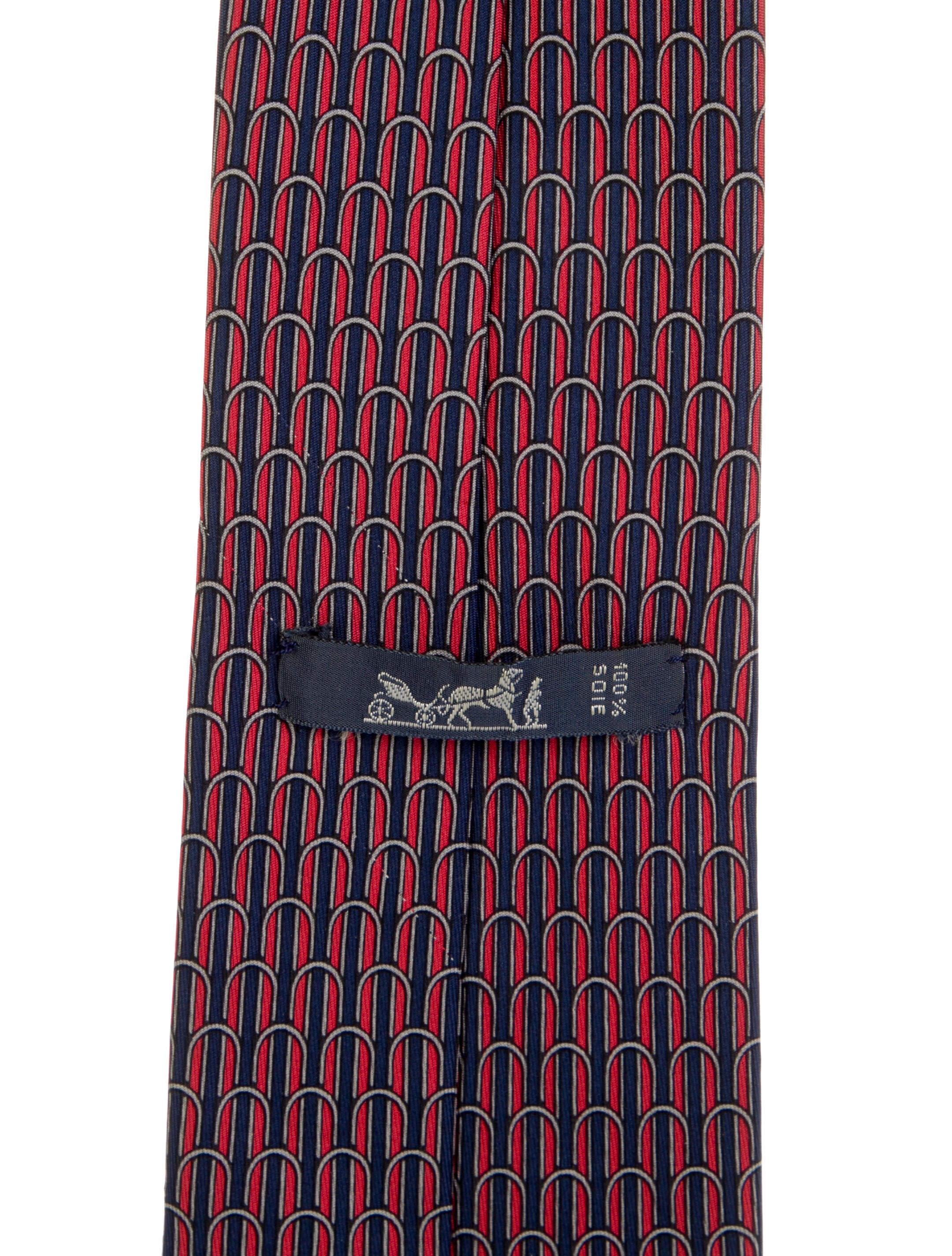 Hermès Printed Tie