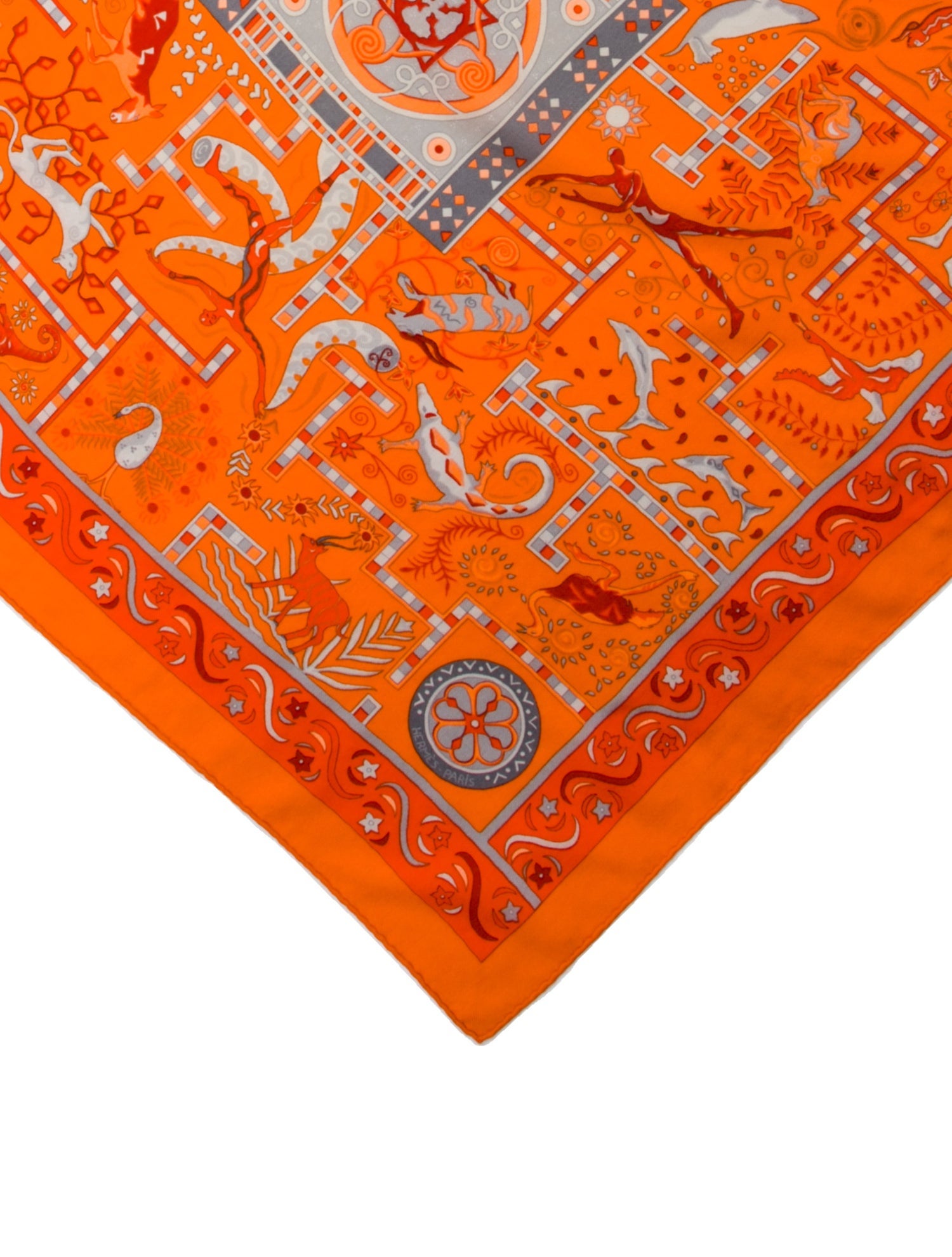 Hermès Forces de la Vie Cashmere Scarf