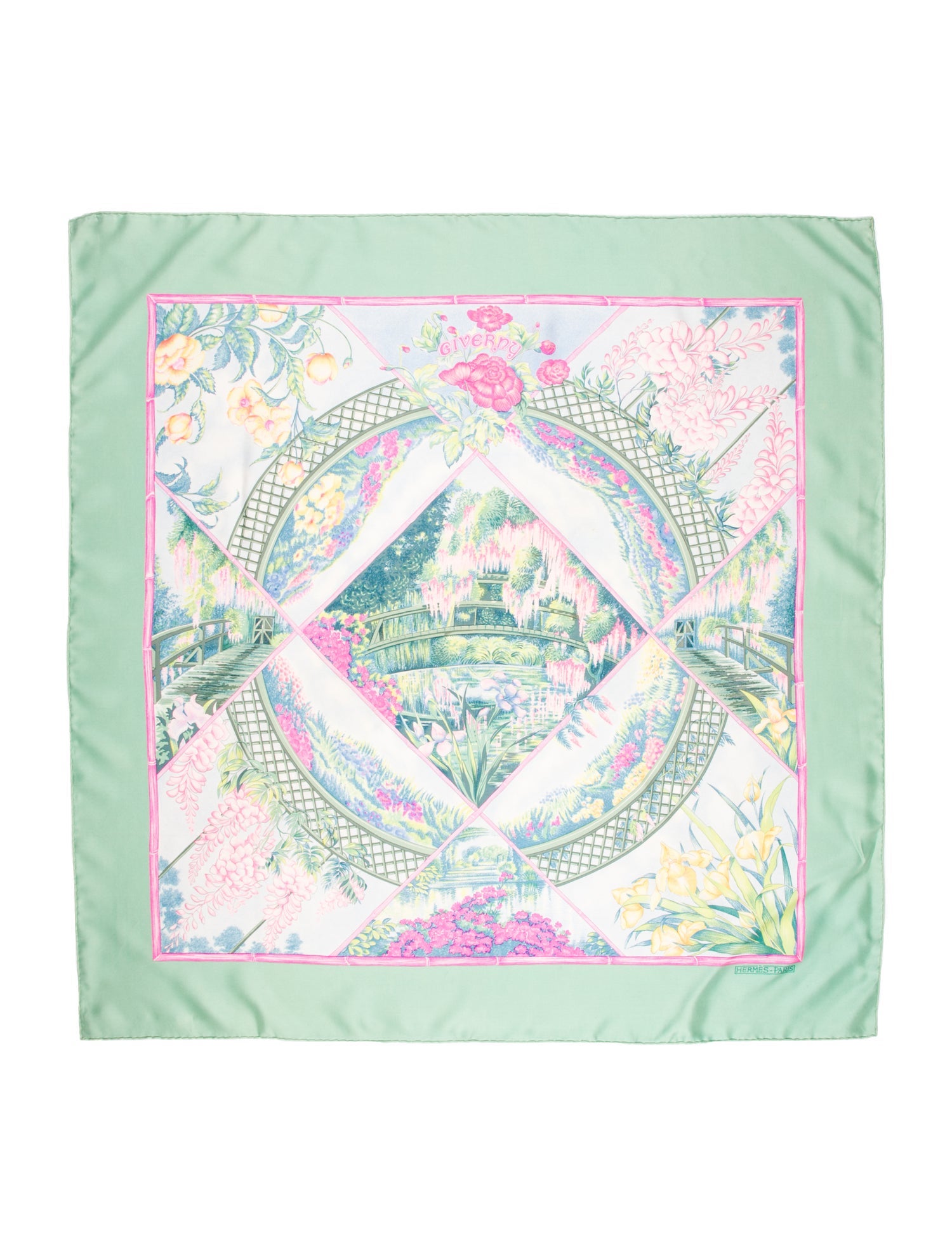 Hermès Giverny Silk Scarf