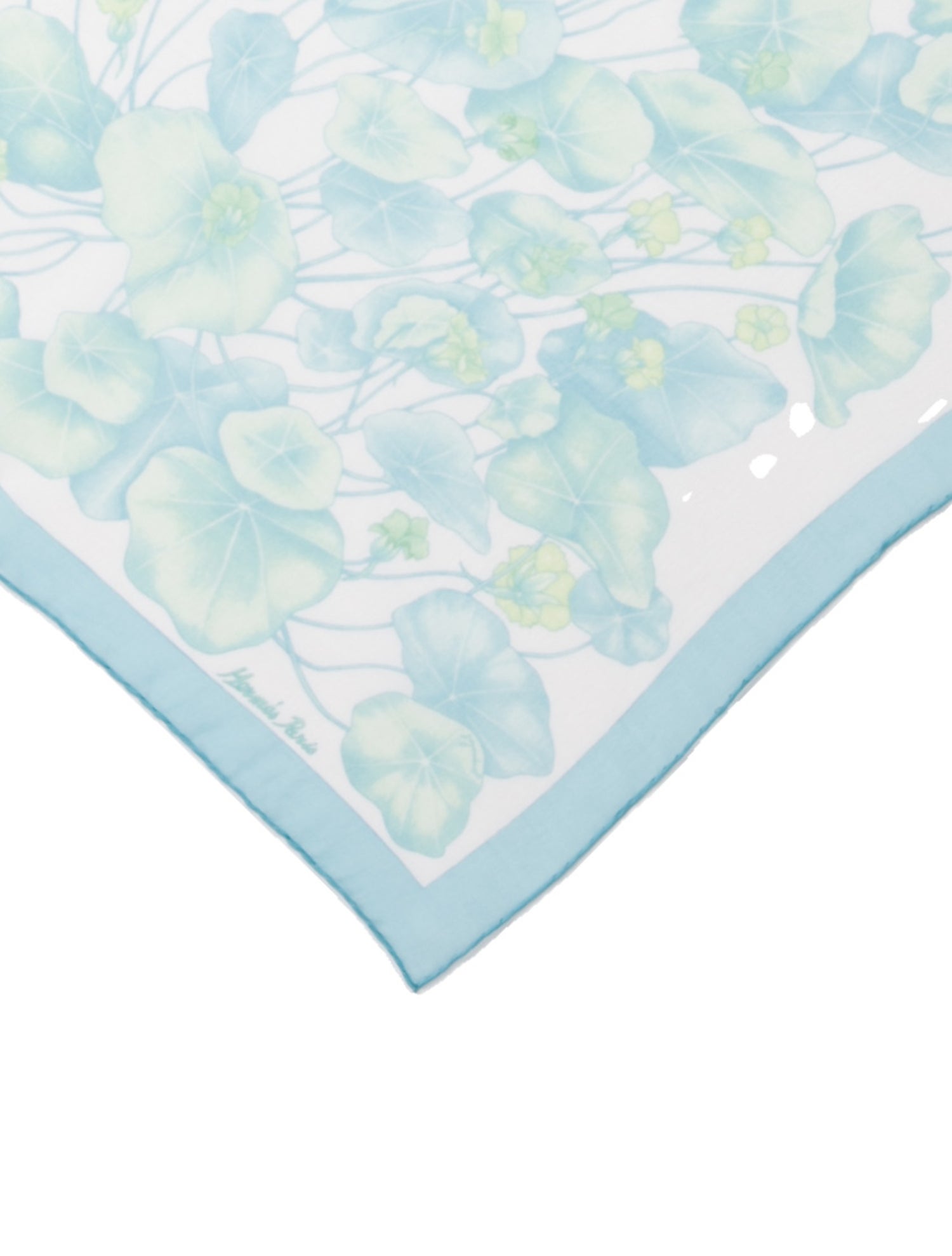 Hermès Les Capucines Mousseline Silk Scarf