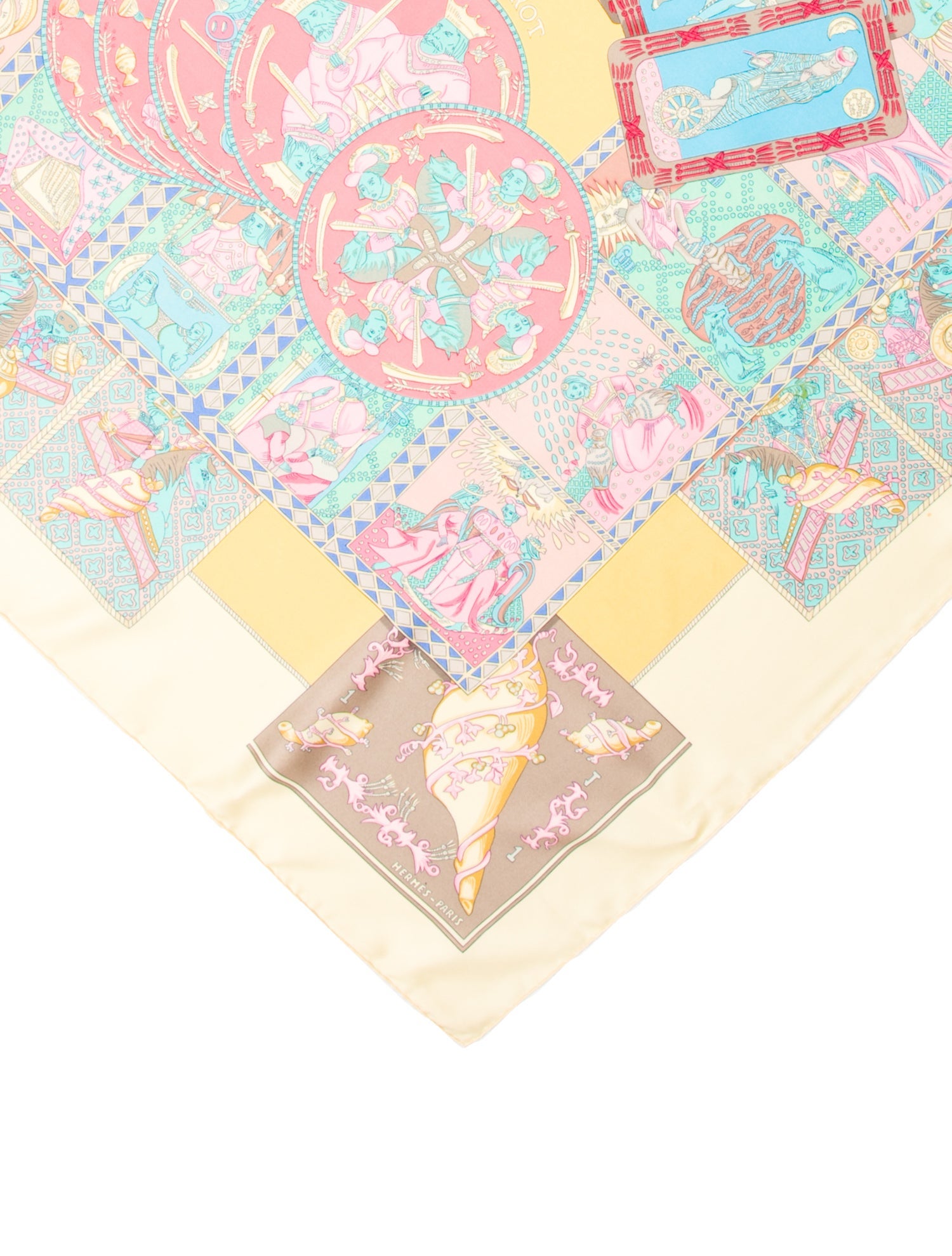 Hermès Le Tarot Silk Scarf