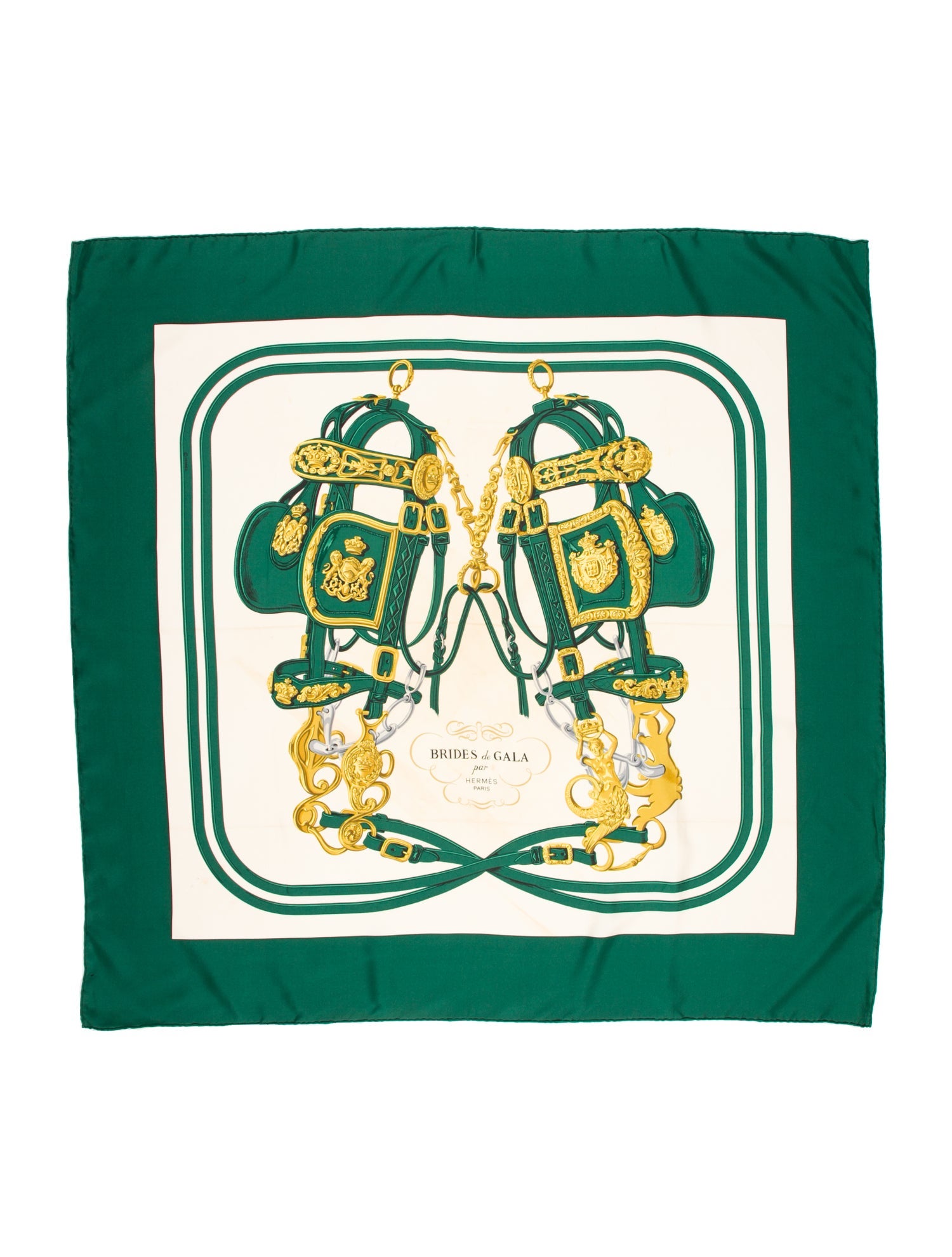 Hermès Brides de Gala Silk Scarf