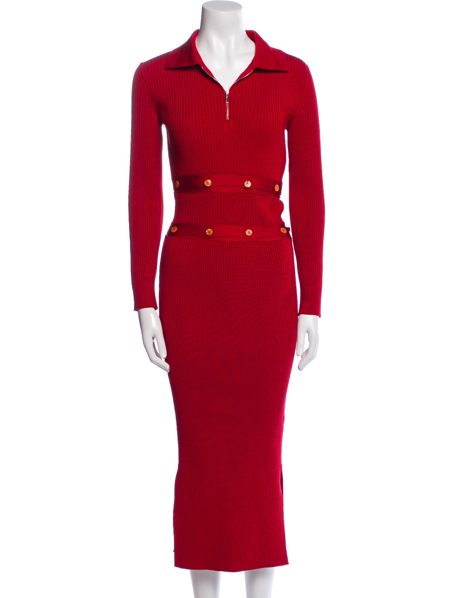 Hermès Silk Long Dress