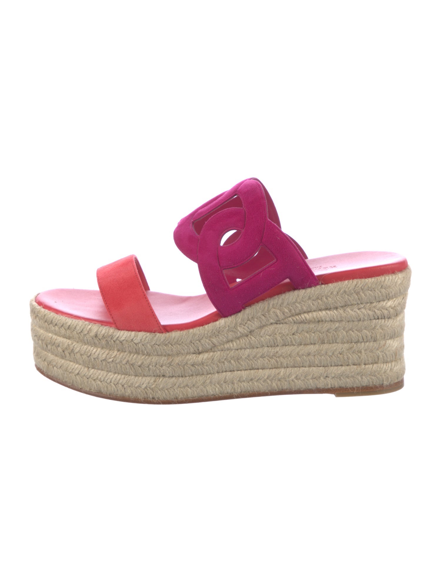 Hermès Ithea 30 Leather Espadrilles