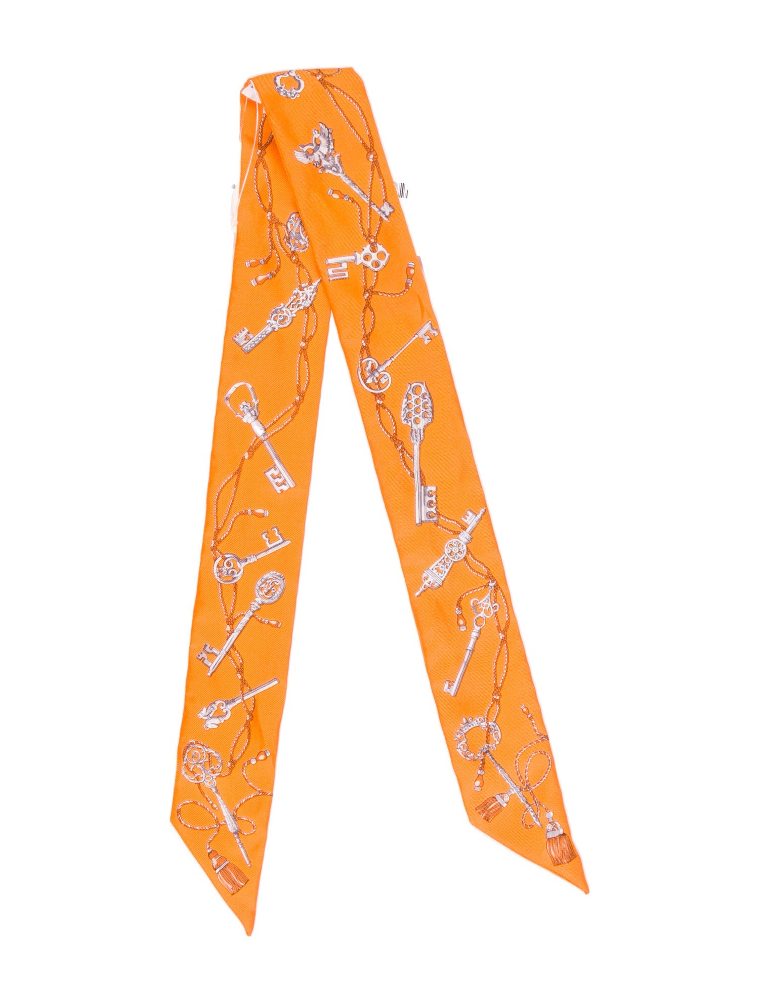 Hermès Les Clés Silk Scarf