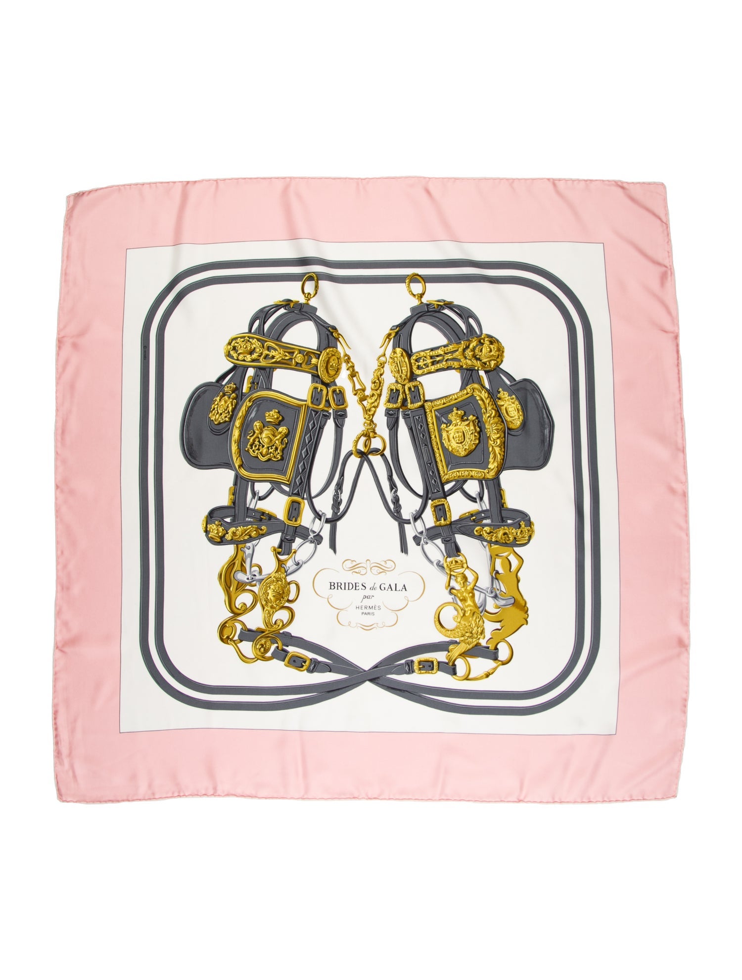 Hermès Brides de Gala Par Silk Scarf