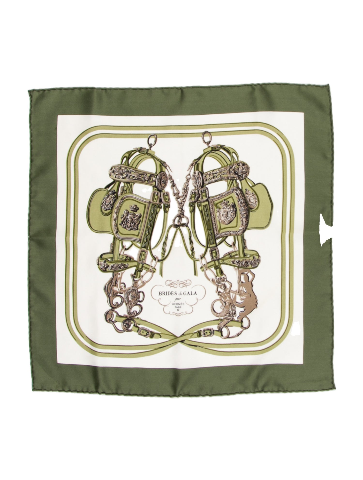 Hermès Brides de Gala Silk Scarf