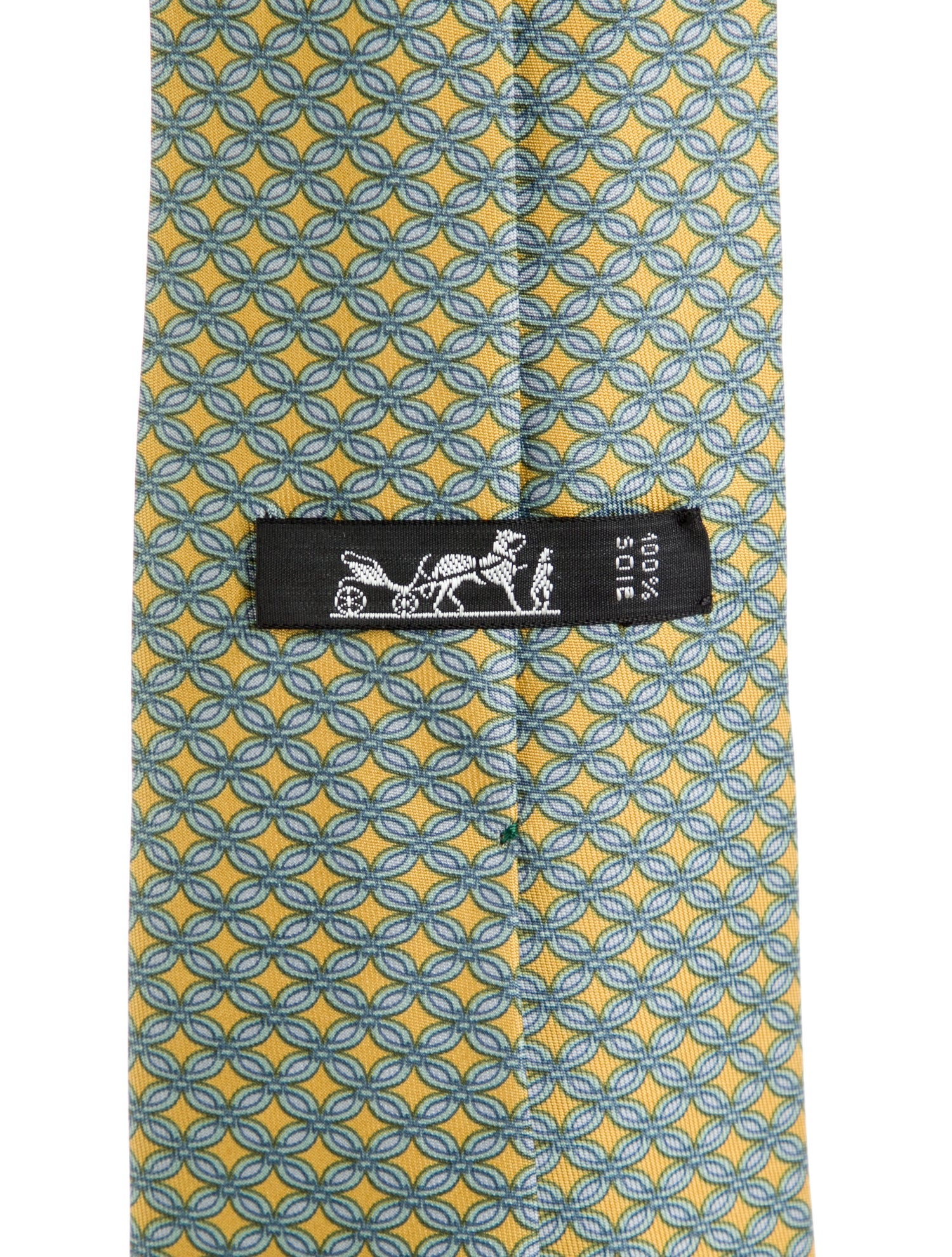Hermès Silk Patterned Tie