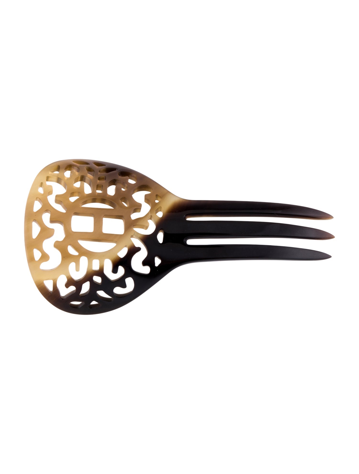 Hermès Buffalo Horn Hair Pick