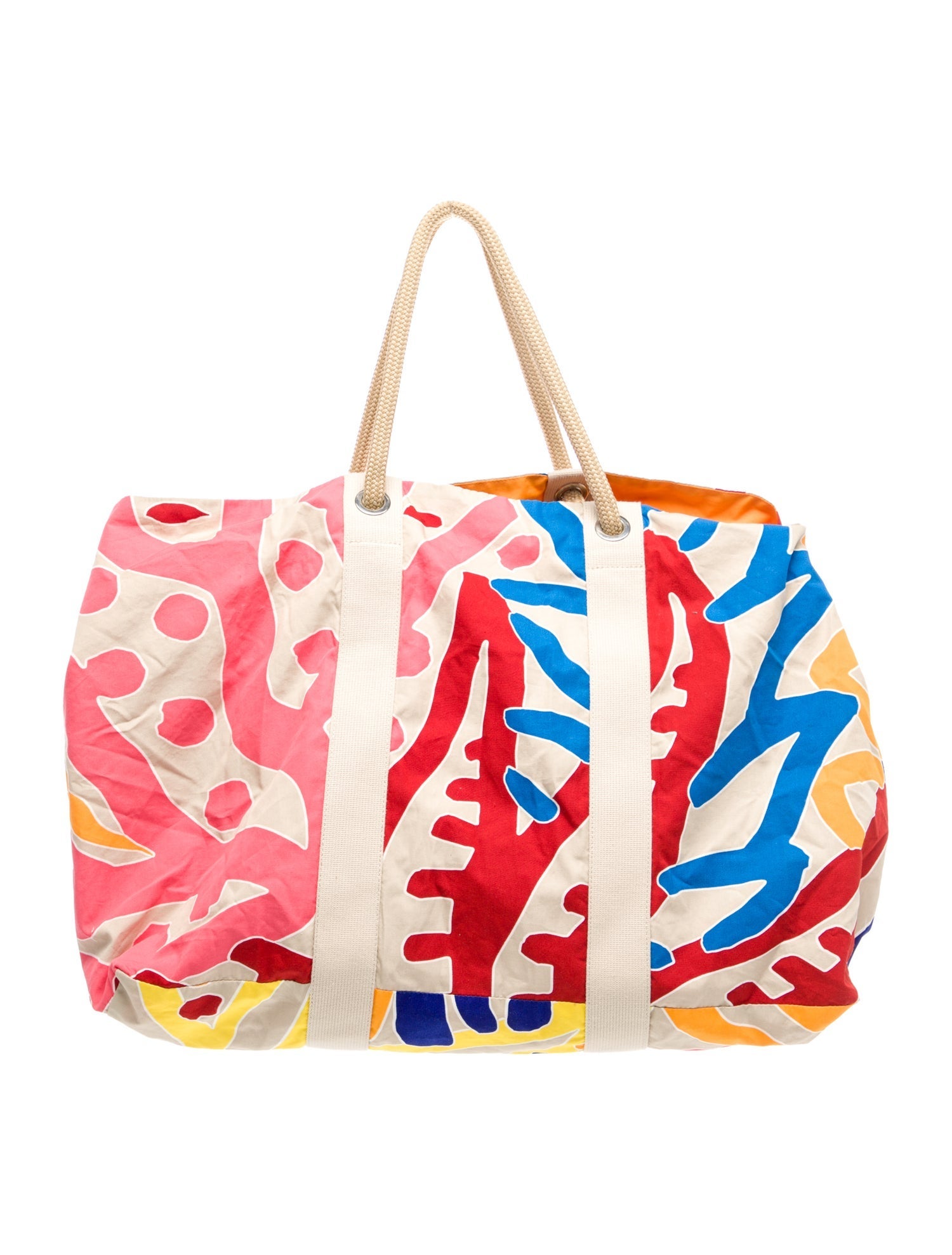 Hermès Le Chant des Cigales Beach Tote