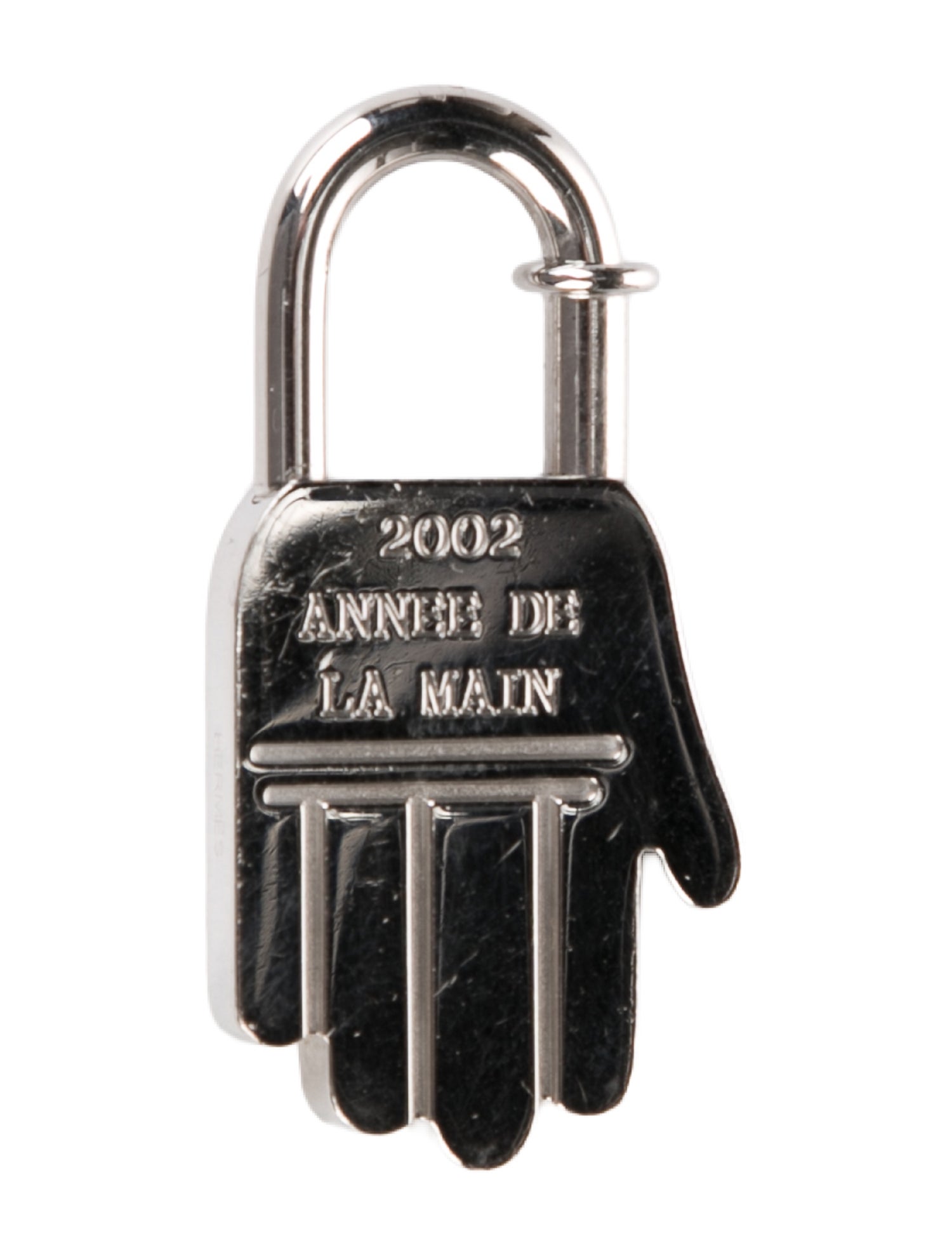 Hermès Anne De La Main Cadena Hand Lock Charm