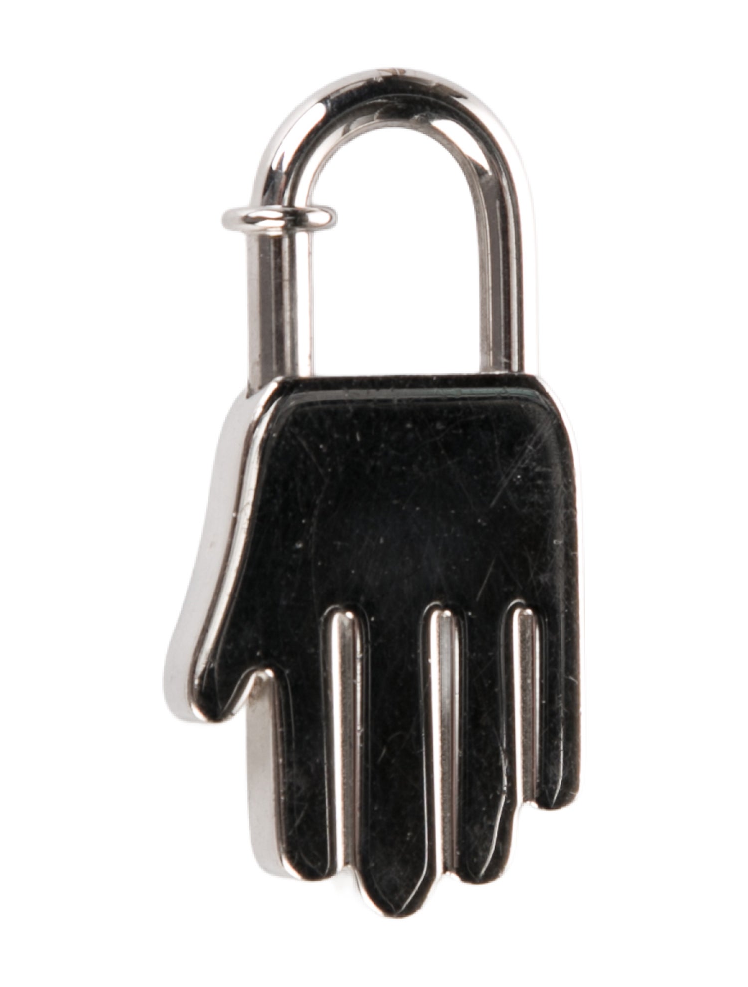 Hermès Anne De La Main Cadena Hand Lock Charm