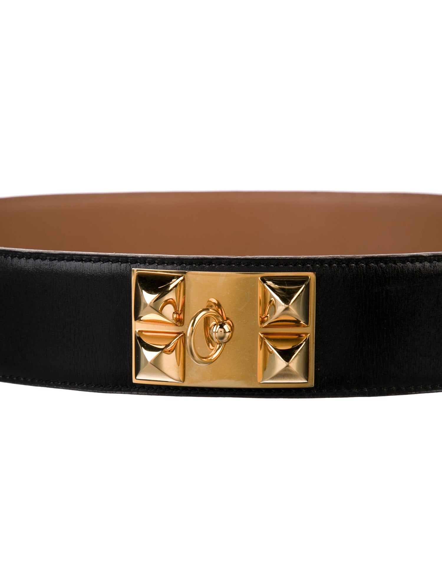 Hermès 38 mm Vintage Collier de Chien Belt