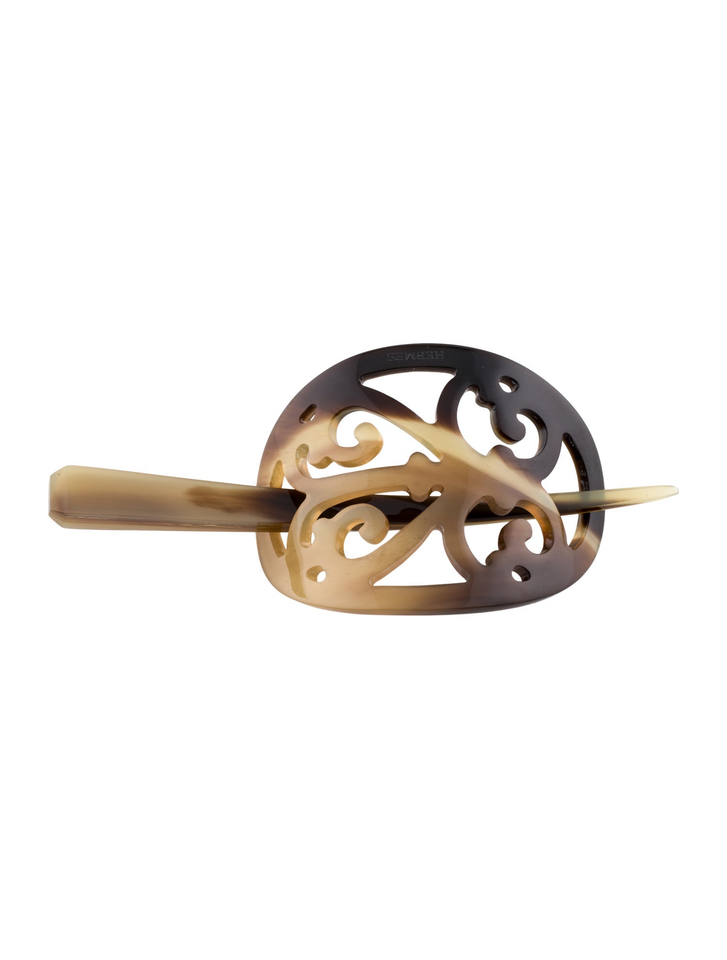 Hermès Buffalo Horn Hair Pin