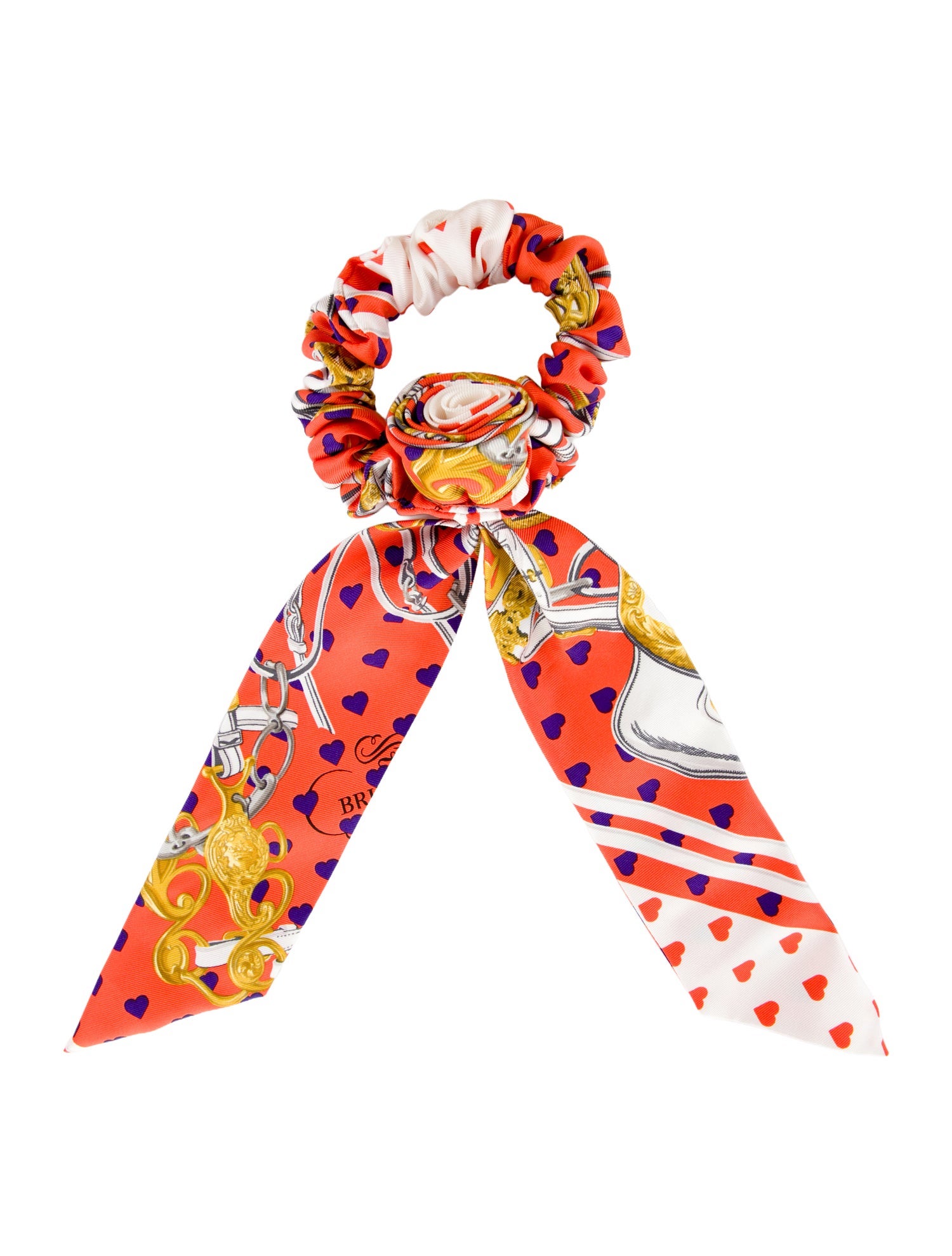 Hermès Brides de Gala Love Bella Scrunchie